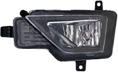 Hella Right Front Fog Light for Volkswagen, OEM quality, OEM 510 941 662 D, MPN 1ND 011 718-041