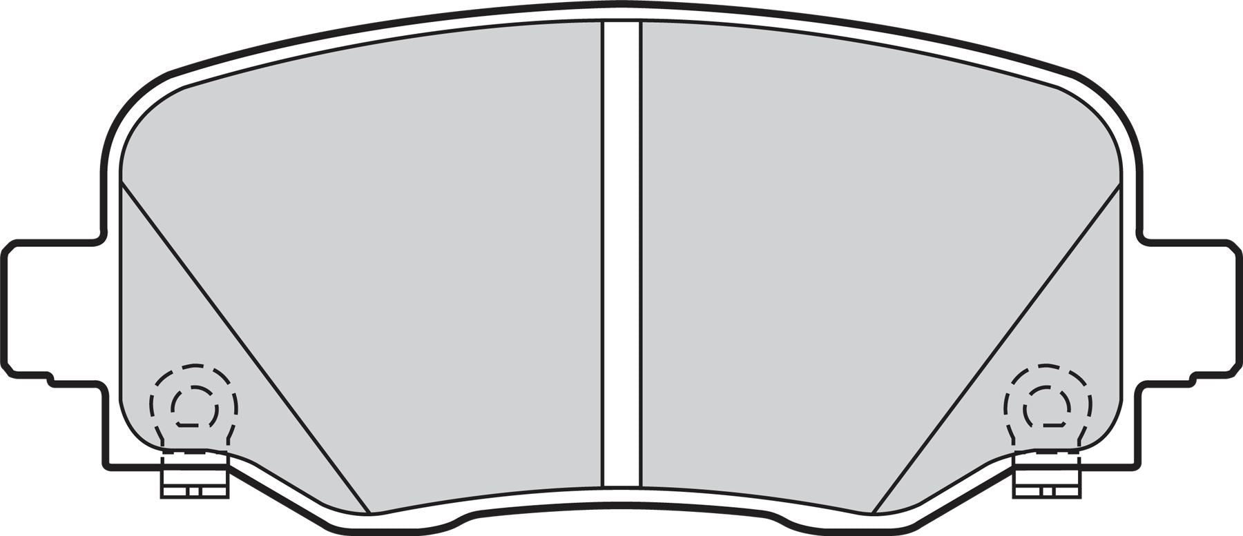 Valeo Rear Brake Pad Set for Fiat & Jeep, OEM quality, OEM 77367145, MPN 302202