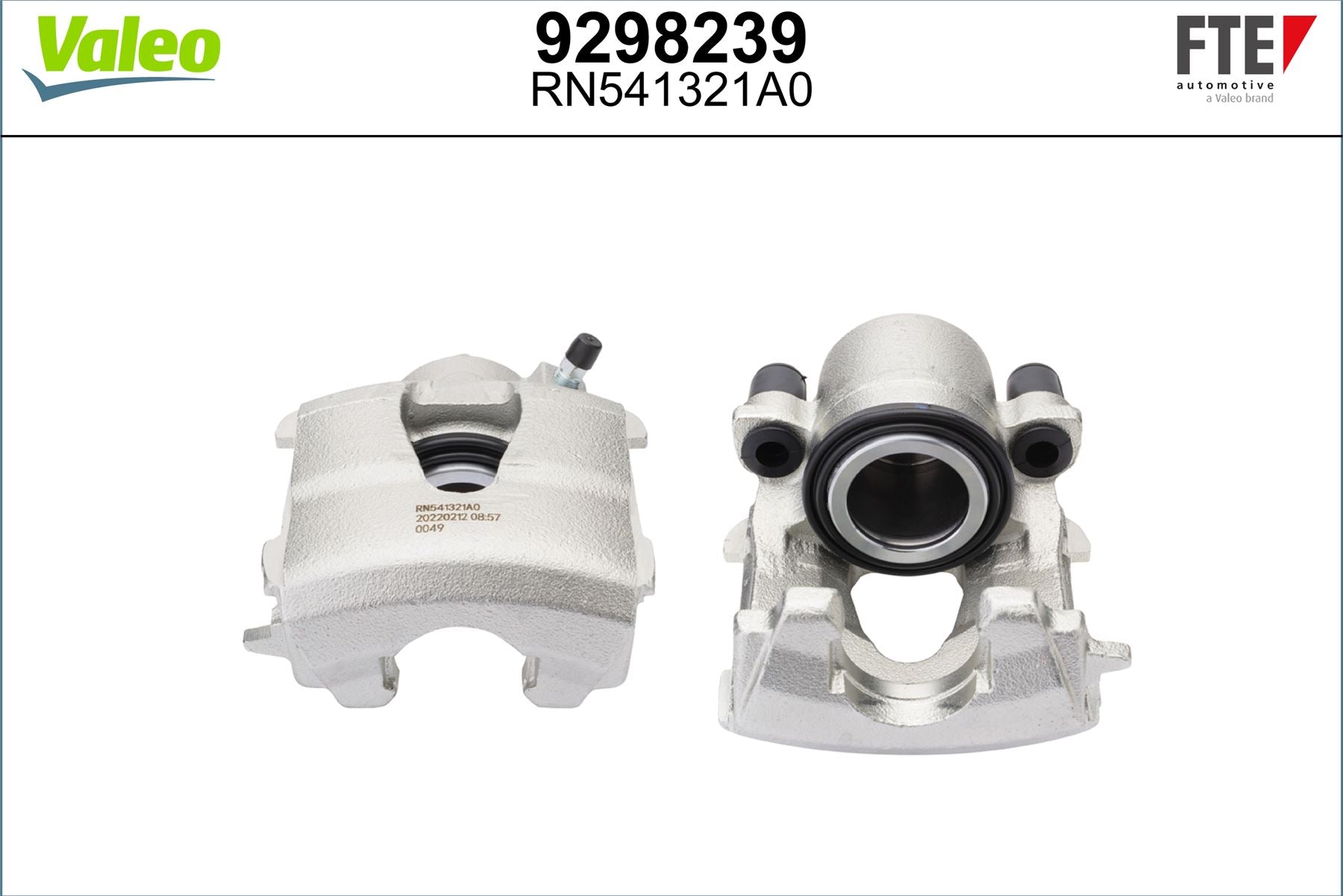 Valeo Left Brake Caliper Left for Audi, Skoda & more, OEM quality, OEM 1J0615105D, MPN 9298239