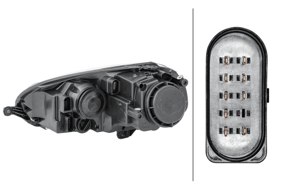 Volkswagen Golf V Right Headlight | Hella OEM 1K6 941 030 C