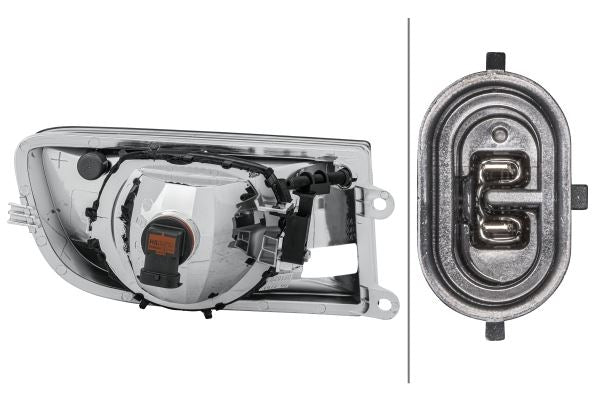 Hella Left Front Fog Light for Skoda, OEM quality, OEM 1Z0 941 699 A - View 4