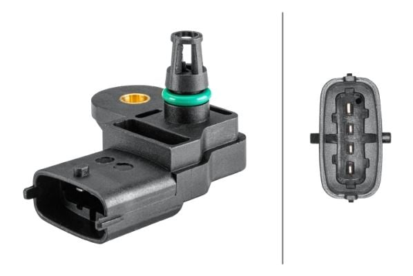 Fiat Ducato Boost Pressure Sensor, Hella OEM, OEM 93342430, MPN 6PP 358 152-191
