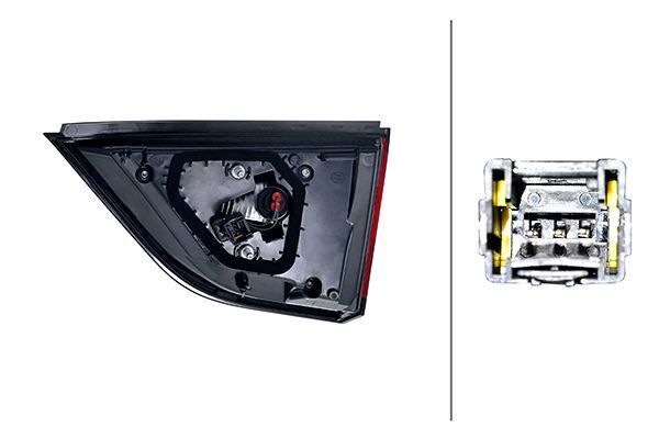 Hella Left Rear Light for Grand Scenic & Renault, OEM quality, OEM 265556011R - View 2