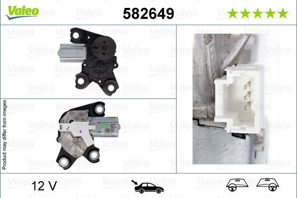 Valeo Rear Wiper Motor for Peugeot, Citroen & more, OEM quality, OEM 9812673080 - View 4