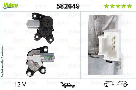 Valeo Rear Wiper Motor for Peugeot, Citroen & more, OEM quality, OEM 9812673080 - View 4