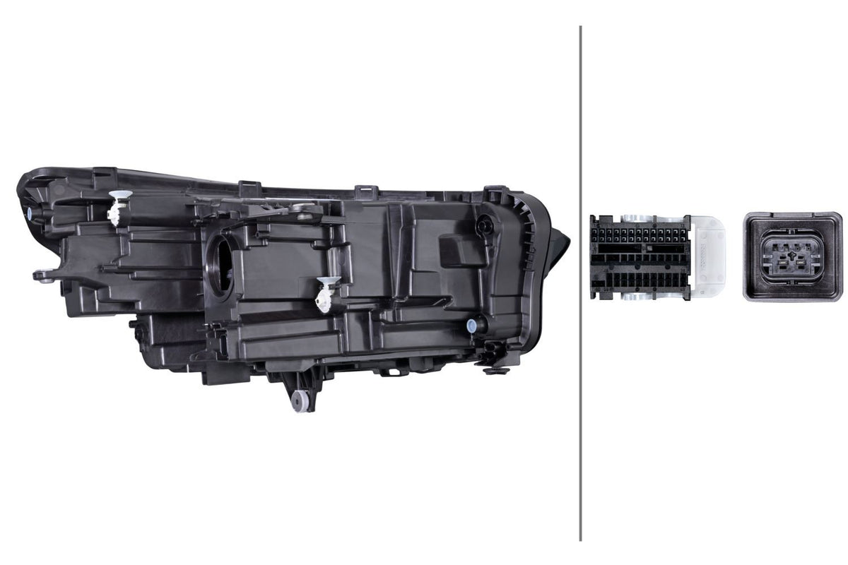 BMW X1 Left Headlight, Hella OEM, OEM 5 A64 3A5 - View 3