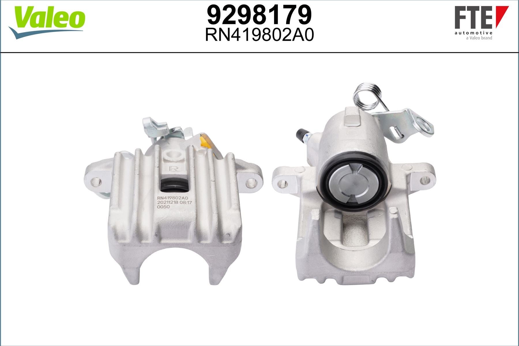Valeo Right Brake Caliper Right for Volkswagen, Skoda & more, OEM quality, OEM 1J0615424A, MPN 9298179