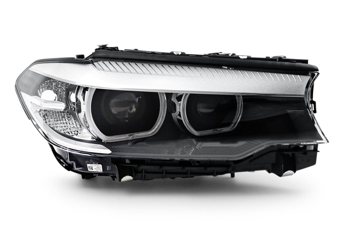 BMW 5 Series G30 G31 Right Headlight, Hella OEM, OEM 63117214954, MPN 1LX 354 836-041