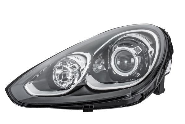 Porsche Cayenne Left Headlight, Hella OEM, OEM 7P5941751F - View 3