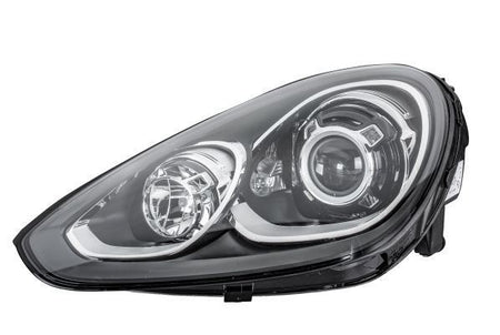 Porsche Cayenne Left Headlight, Hella OEM, OEM 7P5941751F - View 3