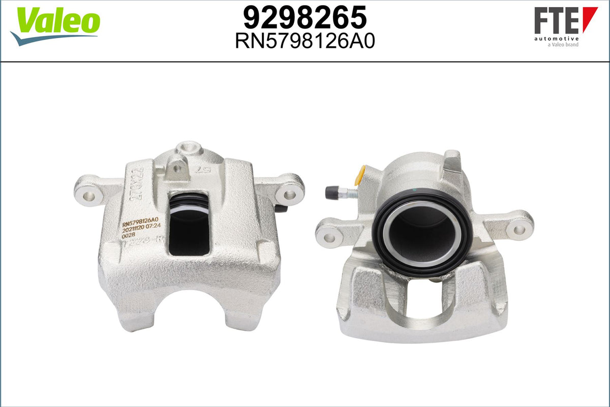 Valeo Right Brake Caliper Right for Mercedes-Benz, OEM quality, OEM 1694200683, MPN 9298265