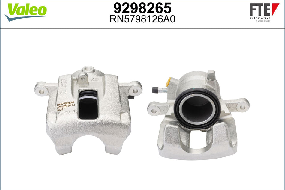 Valeo Right Brake Caliper Right for Mercedes-Benz, OEM quality, OEM 1694200683, MPN 9298265