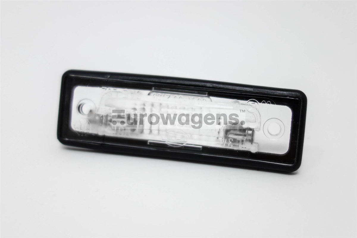 BMW 3 5 6 7 Series Number Plate Light, Hella OEM, OEM 63261354665, MPN 2KA 004 331-031
