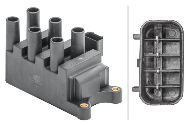Hella Ignition Coil for Ford, OEM quality, OEM 1F2U12029AC, MPN 5DA 358 168-581