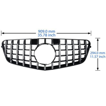 Bumper Grille Front - for Mercedes-Benz - OEM A2128850853 | Eurowagens - View 3