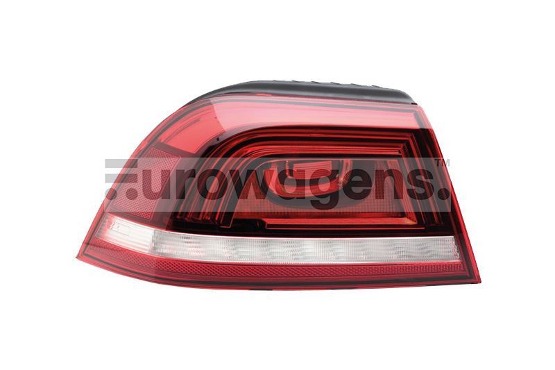 Volkswagen Eos Left Rear Light, Hella OEM, OEM 1Q0945095R - View 2