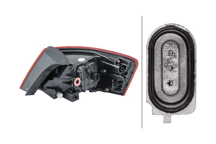 Hella Left Rear Light for Audi, OEM quality, OEM 8V3945069 - View 4