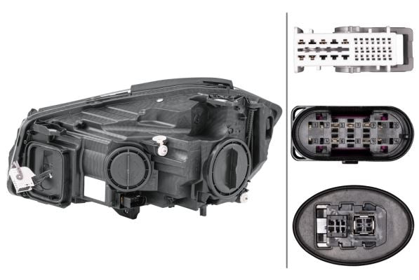 Mercedes-Benz A-Class Right Headlight | Hella OEM 176 820 28 61