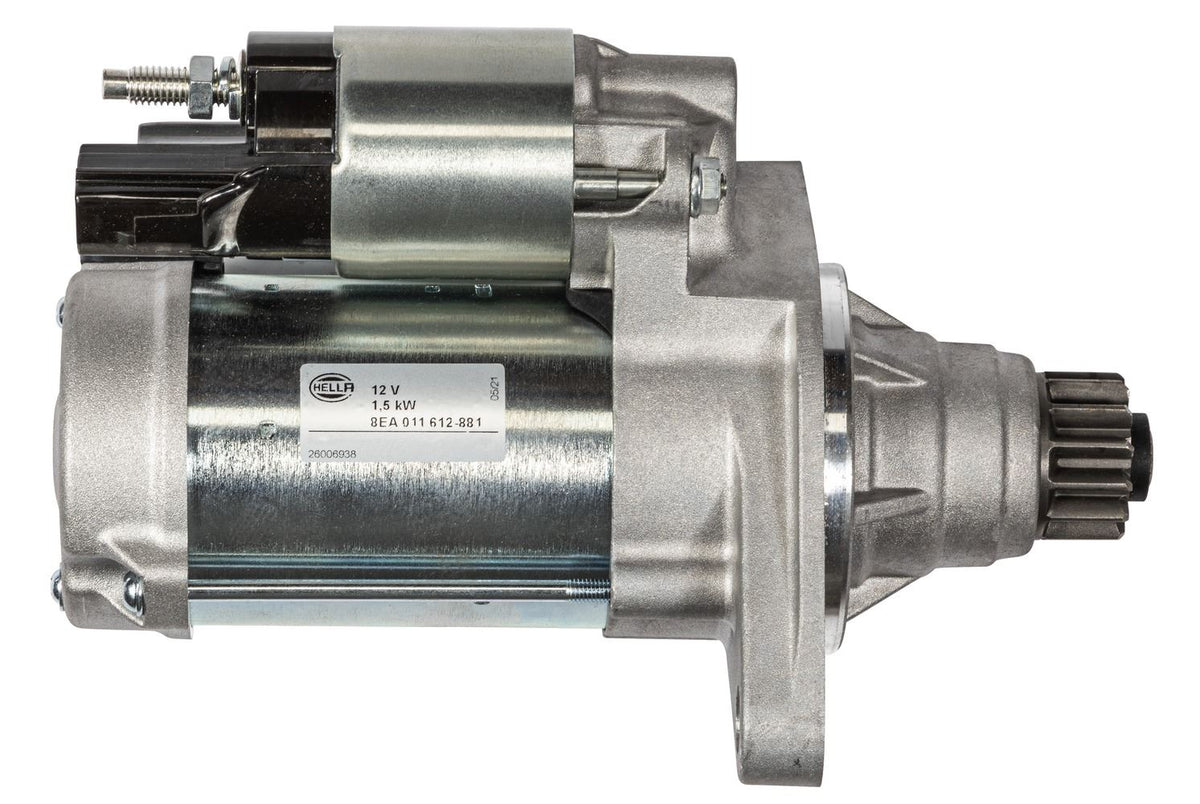 Hella Starter Motor for Skoda, Audi & more, OEM quality, OEM 0AM911023N, MPN 8EA 011 612-881