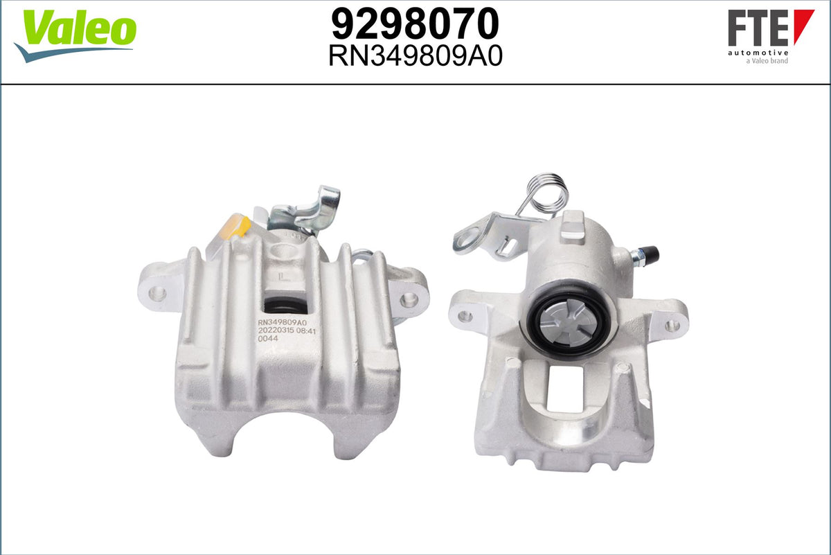 Valeo Left Brake Caliper Left for Volkswagen, Seat & more, OEM quality, OEM 6Q0615423A, MPN 9298070