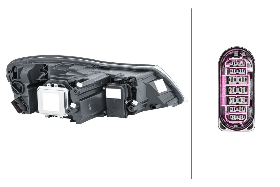 Hella Xenon Left Headlight – Skoda | OEM 1Z1 941 017 T