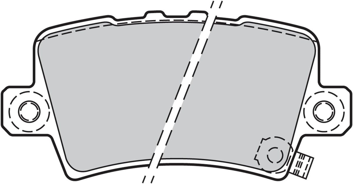 Valeo Rear Brake Pad Set for Honda, OEM quality, OEM 43022-SMG-E00, MPN 301849