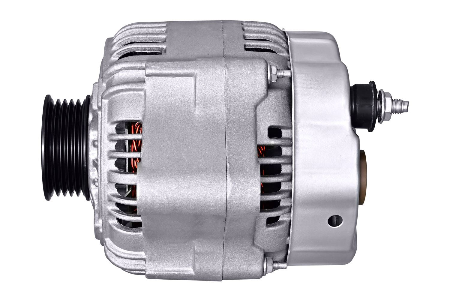 Jaguar XJ Alternator, Hella OEM, OEM DBC12258, MPN 8EL 015 637-711
