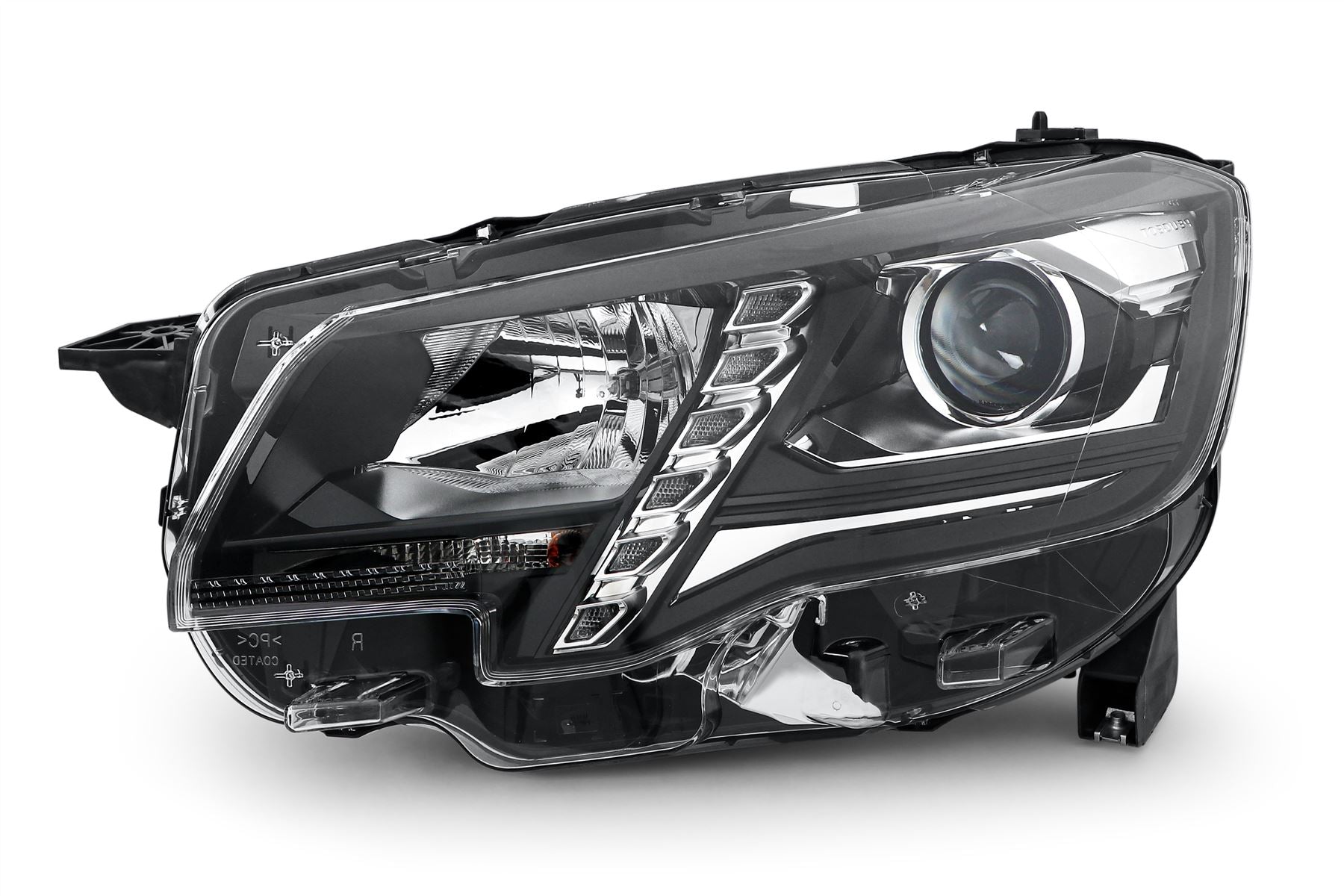Peugeot Partner Left Headlight, Valeo OEM, OEM 9816826680, MPN 450644
