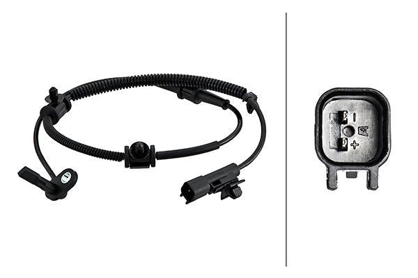 Hella ABS Wheel Speed Sensor for Vauxhall, OEM quality, OEM 13329258, MPN 6PU 230 048-171