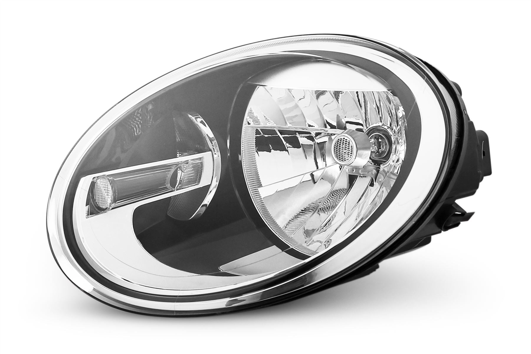 Volkswagen Beetle Left Headlight, Hella OEM, OEM 5C2941005 - View 4