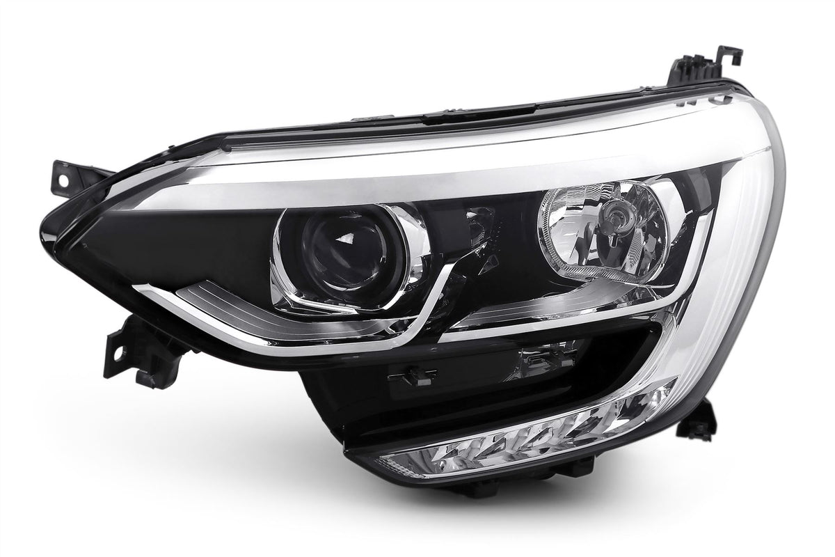 Renault Megane Left Headlight, Valeo OEM, OEM 260605227R, MPN 46748