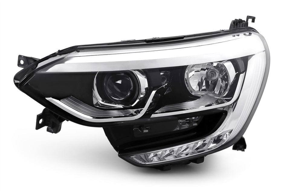 Renault Megane Left Headlight, Valeo OEM, OEM 260605227R, MPN 46748