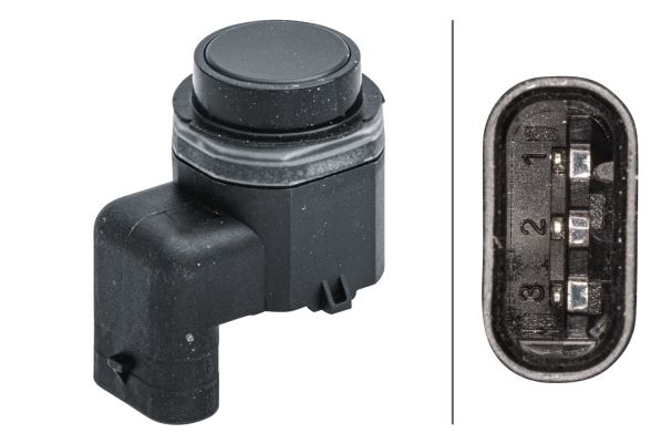 Hella Park Distance Sensor for Volvo, OEM quality, OEM 30786512, MPN 6PX 358 141-621
