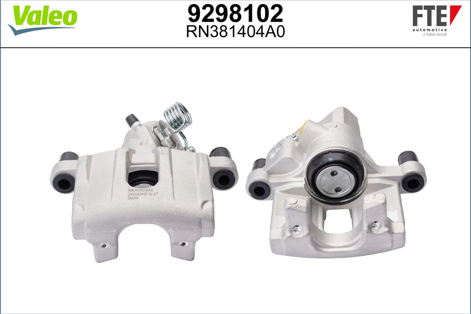 Valeo Right Brake Caliper Right for Mazda, Ford & more, OEM quality, OEM 3M512M088AA, MPN 9298102