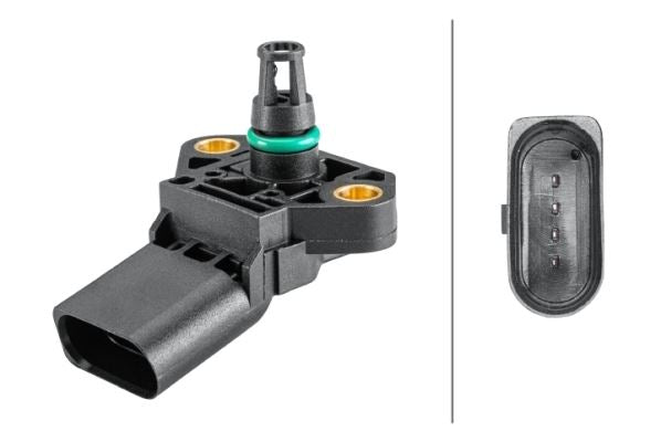 Hella Boost Pressure Sensor for Skoda, Volkswagen & more, OEM quality, OEM 03K 906 051, MPN 6PP 358 152-261