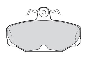 Valeo Rear Brake Pad Set for TVR, Ford & more, OEM quality, OEM 87GB-2M008-BA, MPN 301240