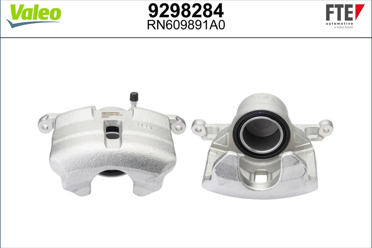Valeo Left Brake Caliper Left for Nissan & Renault, OEM quality, OEM 410114BA0A, MPN 9298284