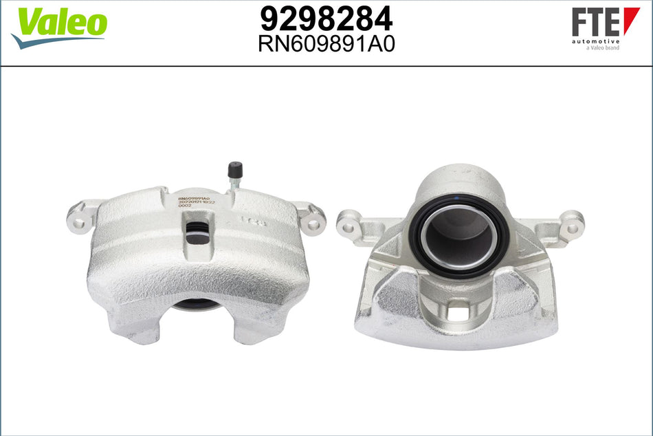 Valeo Left Brake Caliper Left for Nissan & Renault, OEM quality, OEM 410114BA0A, MPN 9298284