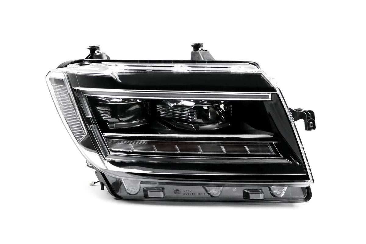 Hella LED Right Headlight for Volkswagen & MAN, OEM quality, OEM 7C1941036, MPN 1LX 012 830-121