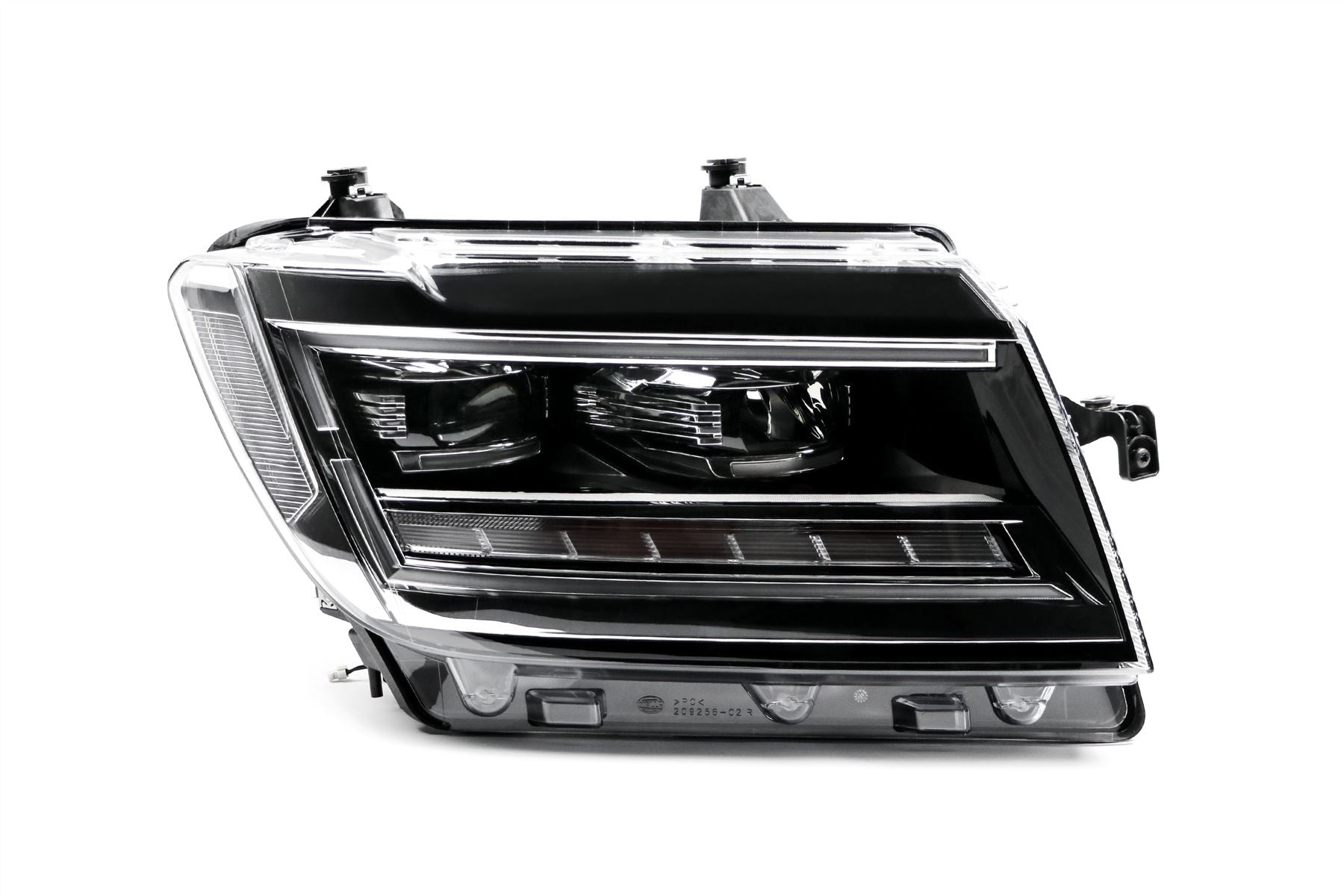 Hella LED Right Headlight for Volkswagen & MAN, OEM quality, OEM 7C1941036, MPN 1LX 012 830-121