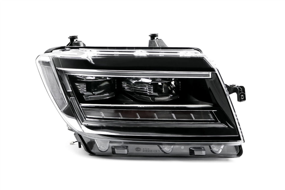 Hella LED Right Headlight for Volkswagen & MAN, OEM quality, OEM 7C1941036, MPN 1LX 012 830-121