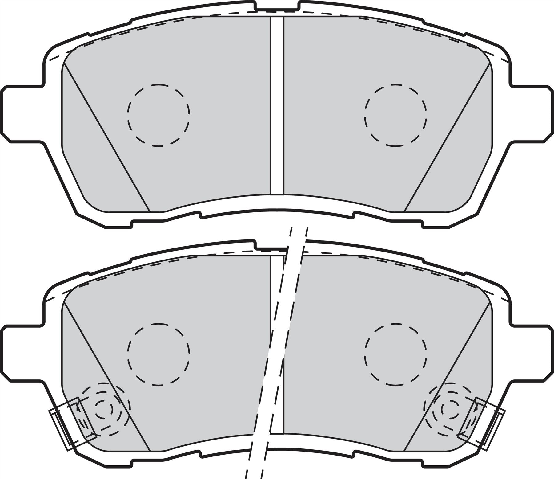Valeo Front Brake Pad Set for Subaru, Mazda & more, OEM quality, OEM 04465-B1320, MPN 301999