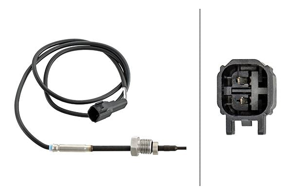 Ford Ranger Exhaust Gas Temperature Sensor, Hella OEM, OEM EB3G12B591FA, MPN 6PT 358 181-761