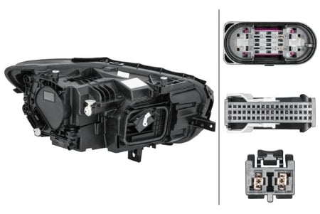 Mercedes-Benz Citan Left Headlight, Hella OEM, OEM A4209064000 - View 4