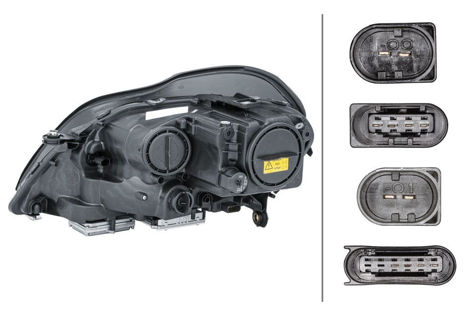 Mercedes-Benz GL-Class Right Headlight | Hella OEM 164 820 32 61 - View 2