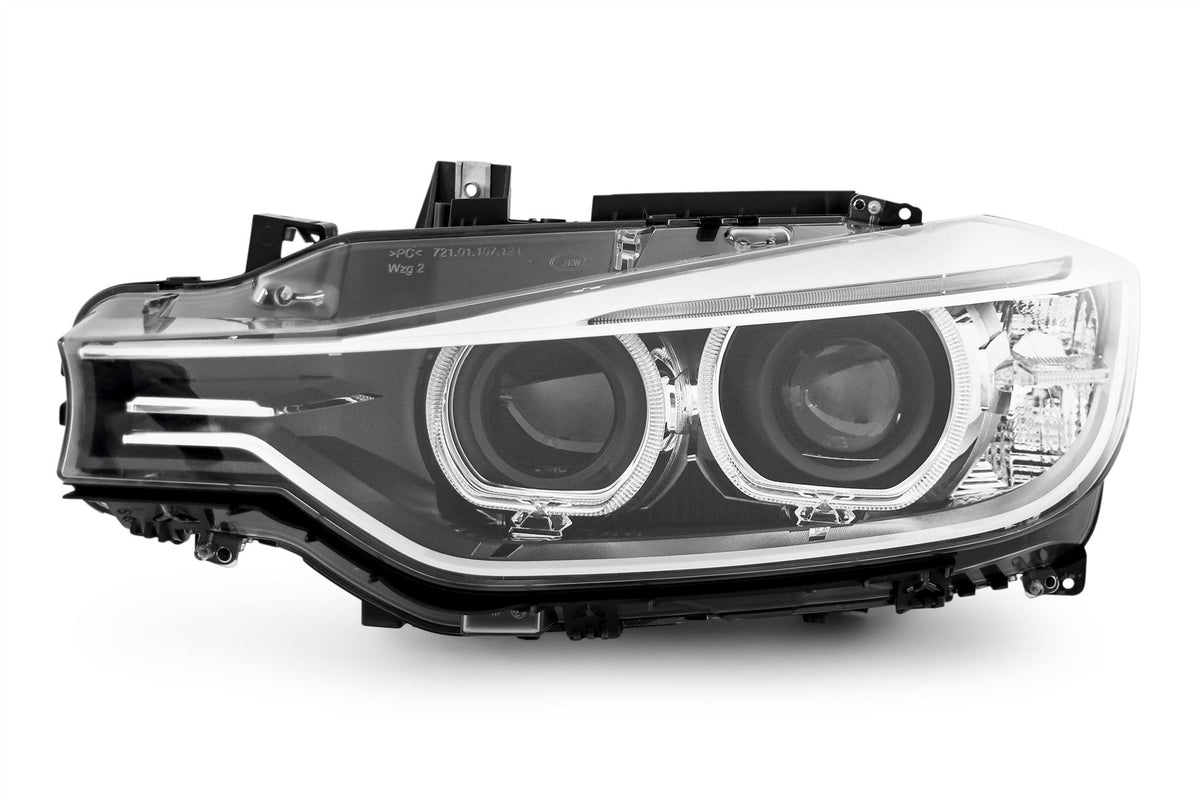 Hella Bi-Xenon AFS LED DRL Left Headlight for BMW, OEM quality, OEM 63117338703, MPN 1ZS 354 983-231
