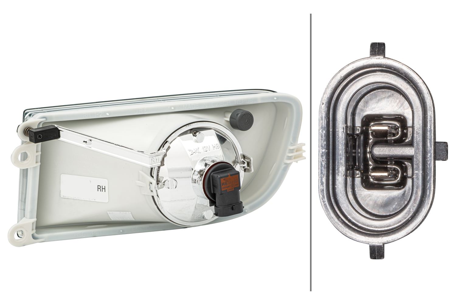Hella Right Front Fog Light for Skoda, OEM quality, OEM 1Z0 941 702 - View 2