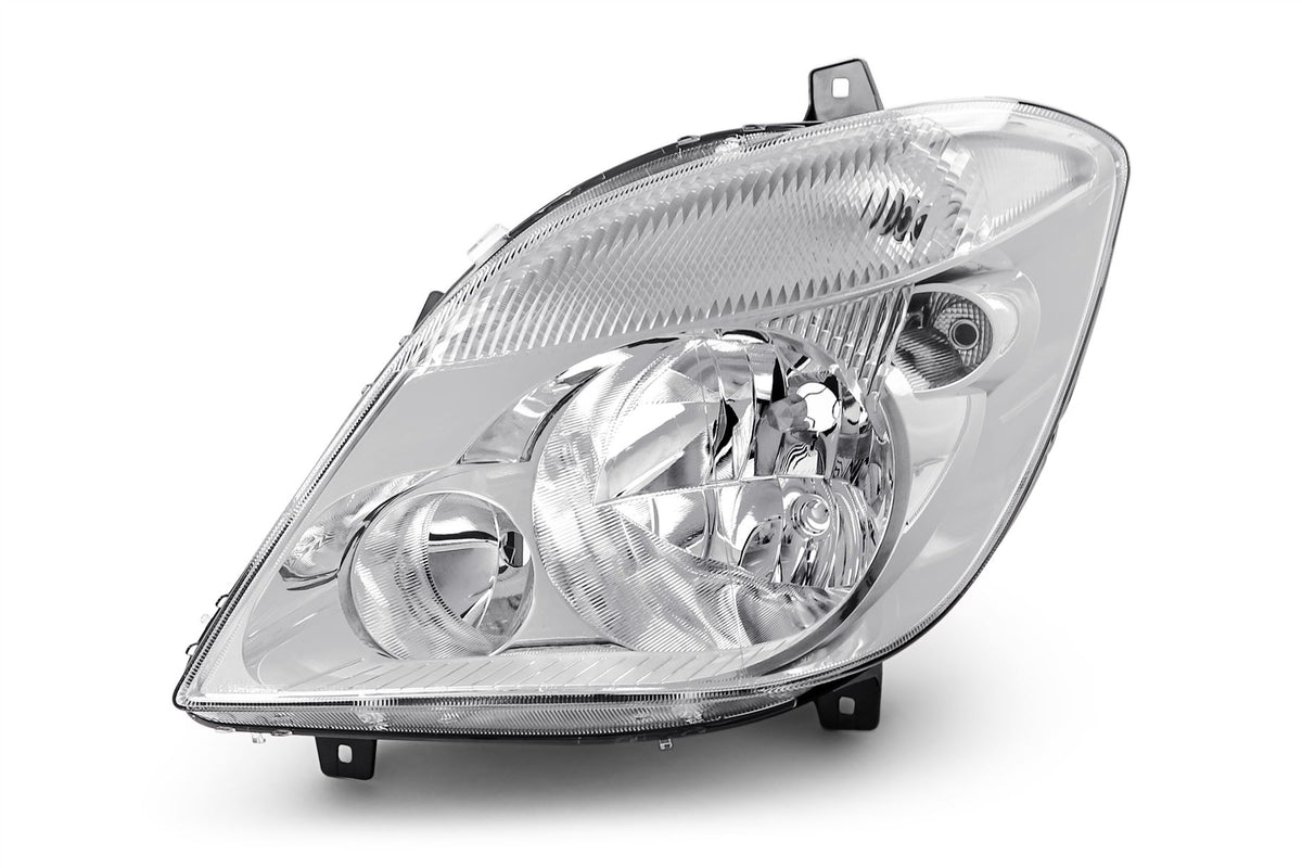 Hella Left Headlight for Mercedes-Benz, OEM quality, OEM A9068200361, MPN 1LB 247 012-031