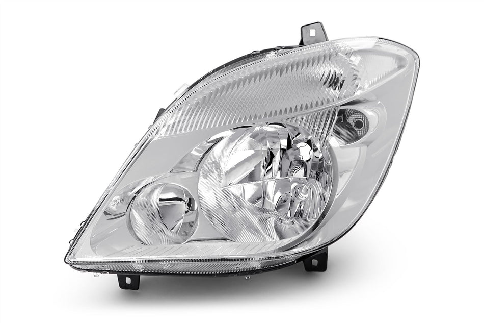 Hella Left Headlight for Mercedes-Benz, OEM quality, OEM A9068200361, MPN 1LB 247 012-031