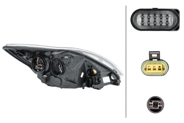 Hella Bi-Xenon Left Headlight – Ford | OEM 1 744 969